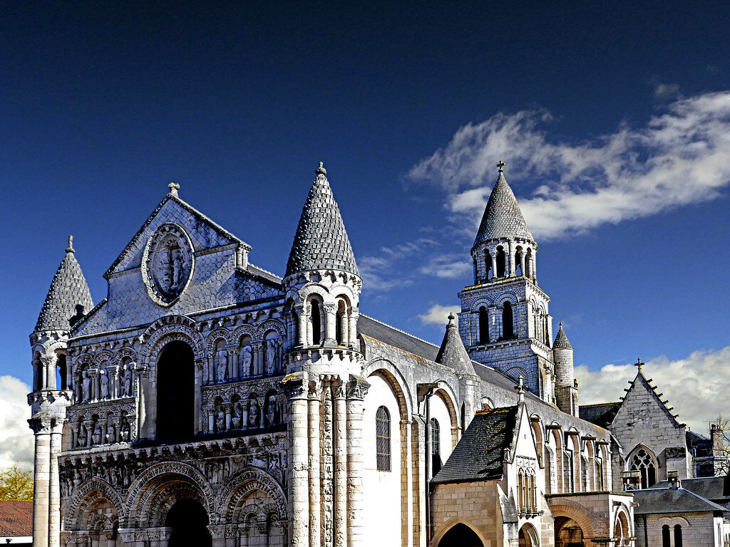 Visite de Poitiers, Poitiers France